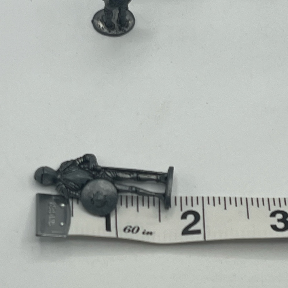 6 Pewter Knight 1.5" Figurines Knights, Medieval, Fantasy, Dragons - Picture 3 of 7